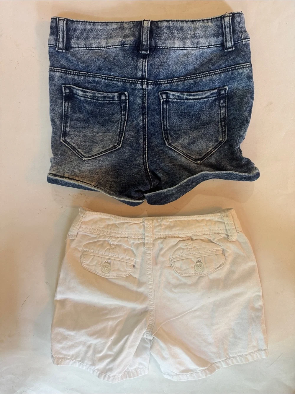 Justice & Authentic American Heritage 2p Lot Girls Shorts Size 7 GUC KP $40